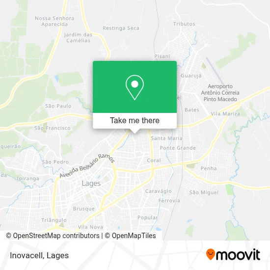 Inovacell map