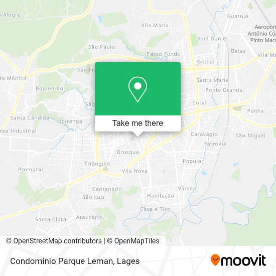 Condominio Parque Leman map