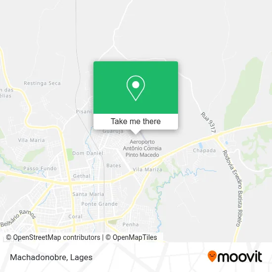 Machadonobre map