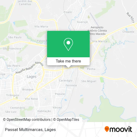 Passat Multimarcas map