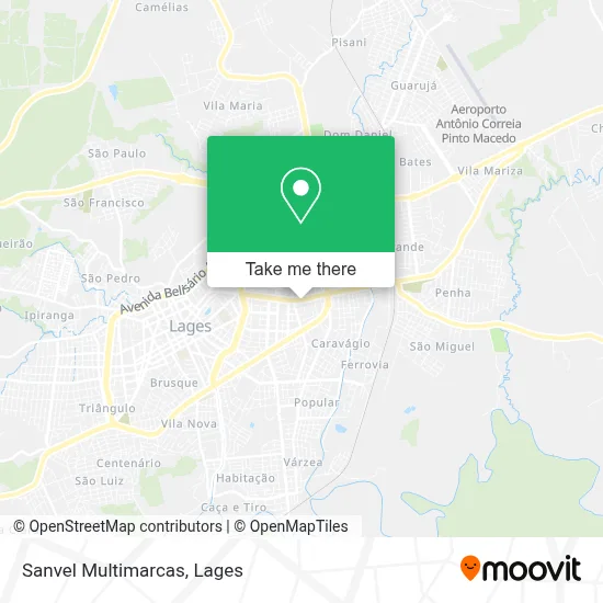 Sanvel Multimarcas map