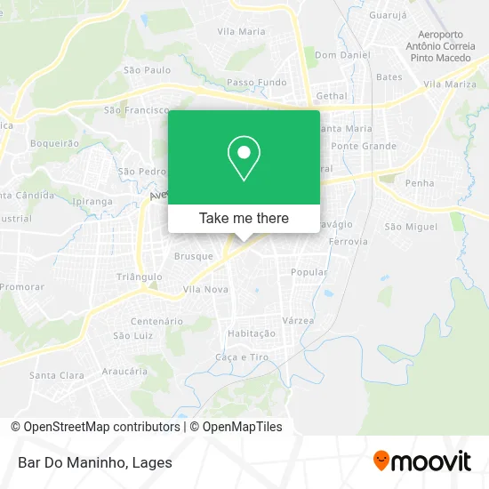 Bar Do Maninho map
