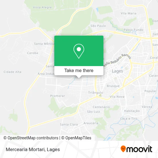 Mercearia Mortari map