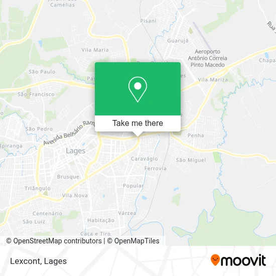 Lexcont map