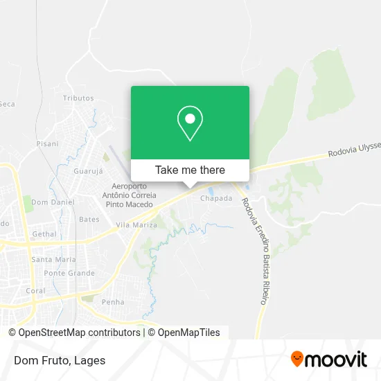 Dom Fruto map
