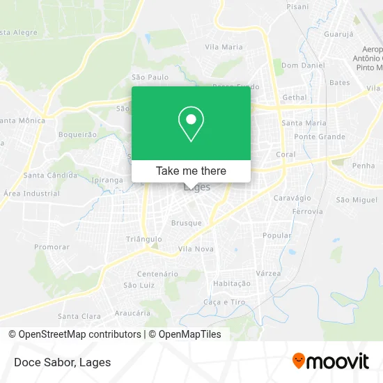 Doce Sabor map
