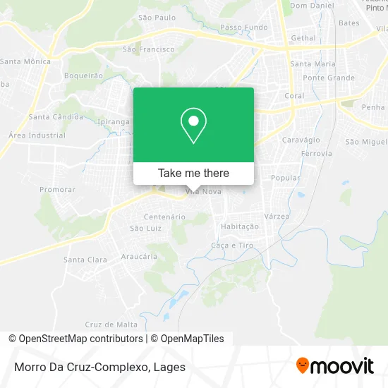 Morro Da Cruz-Complexo map