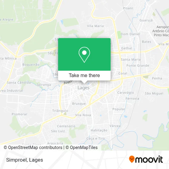 Simproel map