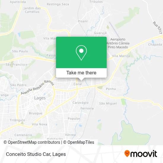 Conceito Studio Car map