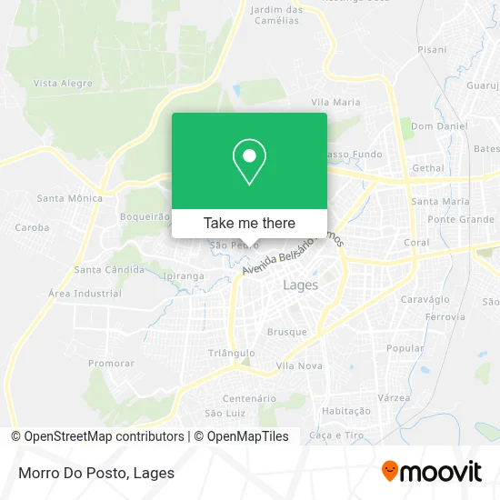 Morro Do Posto map