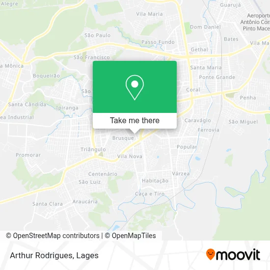 Arthur Rodrigues map