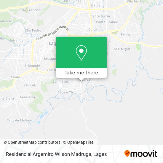 Residencial Argemiro Wilson Madruga map