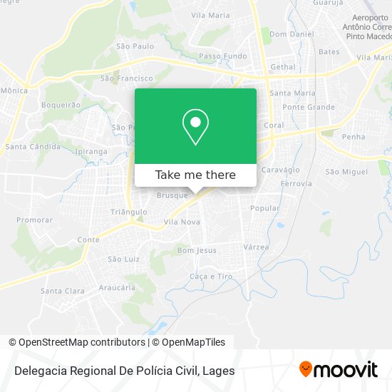 Mapa Delegacia Regional De Polícia Civil