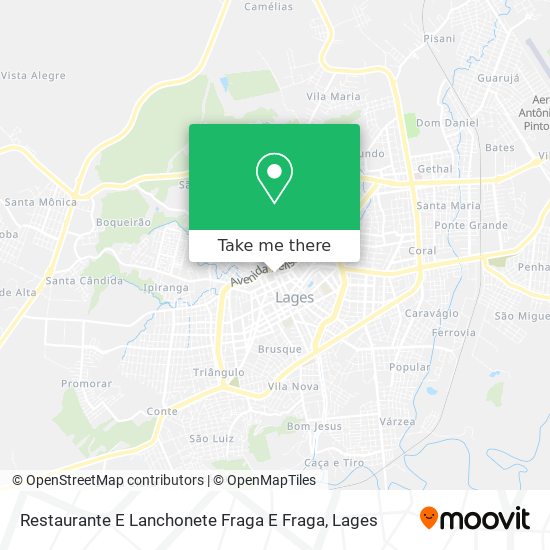 Restaurante E Lanchonete Fraga E Fraga map