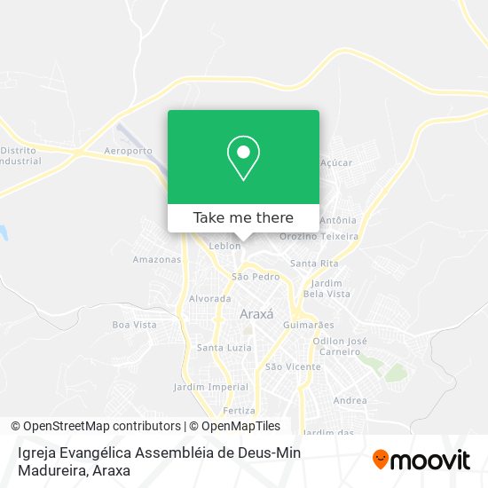 Igreja Evangélica Assembléia de Deus-Min Madureira map
