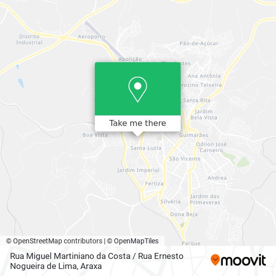 Rua Miguel Martiniano da Costa / Rua Ernesto Nogueira de Lima map