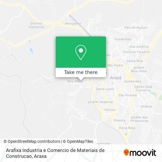 Arafixa Industria e Comercio de Materiais de Construcao map