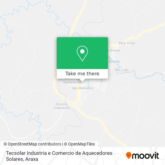 Tecsolar Industria e Comercio de Aquecedores Solares map