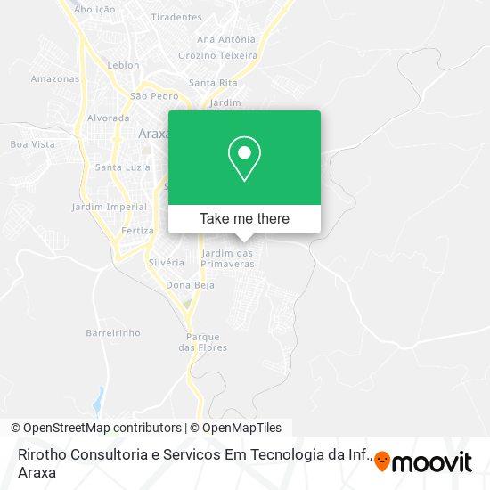 Rirotho Consultoria e Servicos Em Tecnologia da Inf. map