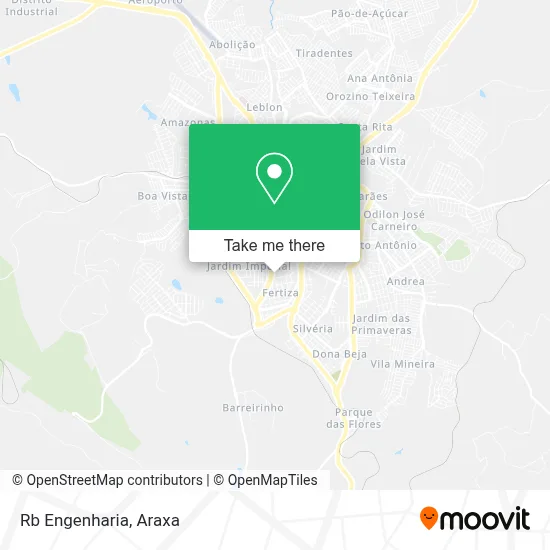 Rb Engenharia map