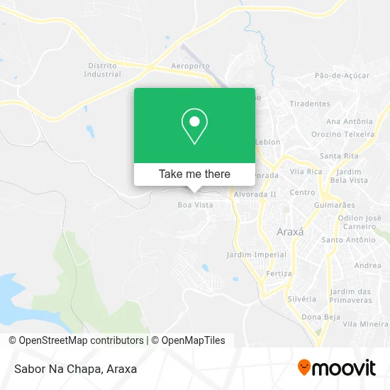 Sabor Na Chapa map