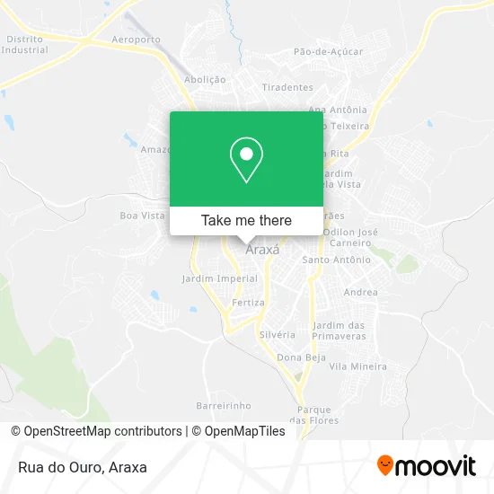 Rua do Ouro map