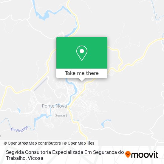 Segvida Consultoria Especializada Em Seguranca do Trabalho map