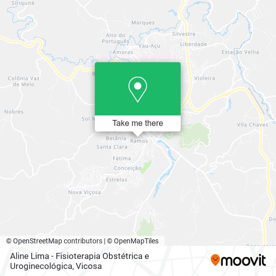 Aline Lima - Fisioterapia Obstétrica e Uroginecológica map