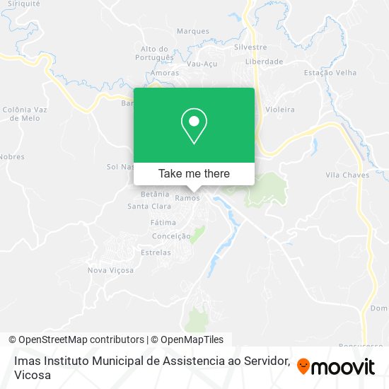 Imas Instituto Municipal de Assistencia ao Servidor map