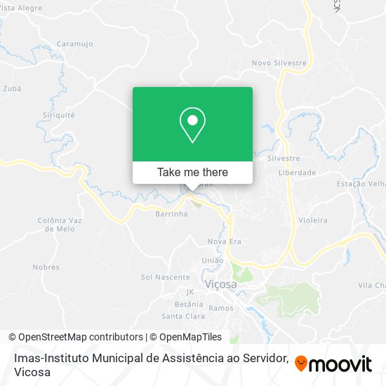 Imas-Instituto Municipal de Assistência ao Servidor map