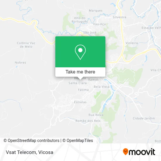 Vsat Telecom map