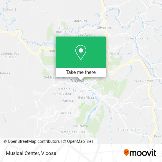 Musical Center map