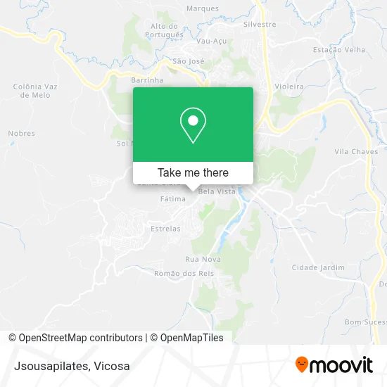 Jsousapilates map