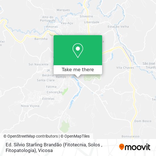 Ed. Silvio Starling Brandão (Fitotecnia, Solos , Fitopatologia) map