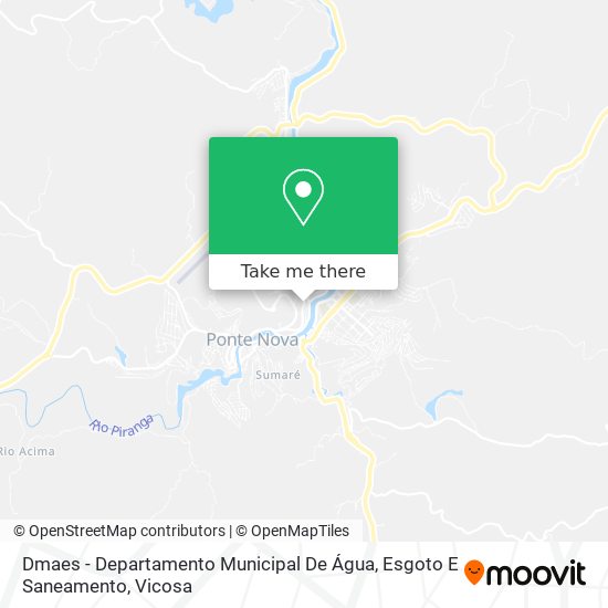 Dmaes - Departamento Municipal De Água, Esgoto E Saneamento map