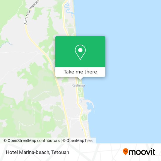 Hotel Marina-beach plan