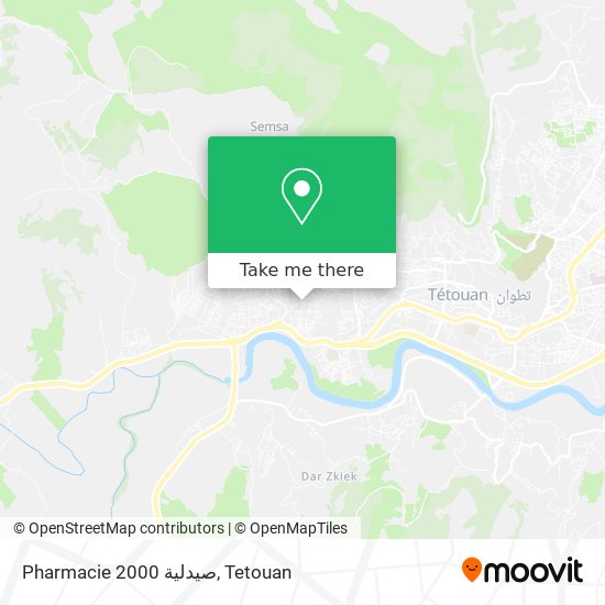 Pharmacie 2000 صيدلية map