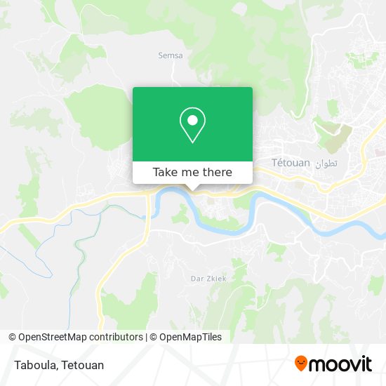 Taboula map