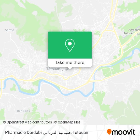Pharmacie Derdabi صيدلية الدردابي map