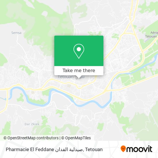 Pharmacie El Feddane صيدلية الفدان map