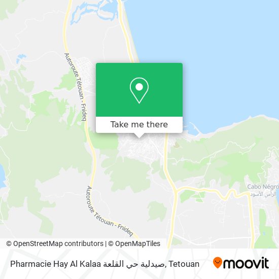 Pharmacie Hay Al Kalaa صيدلية حي القلعة map