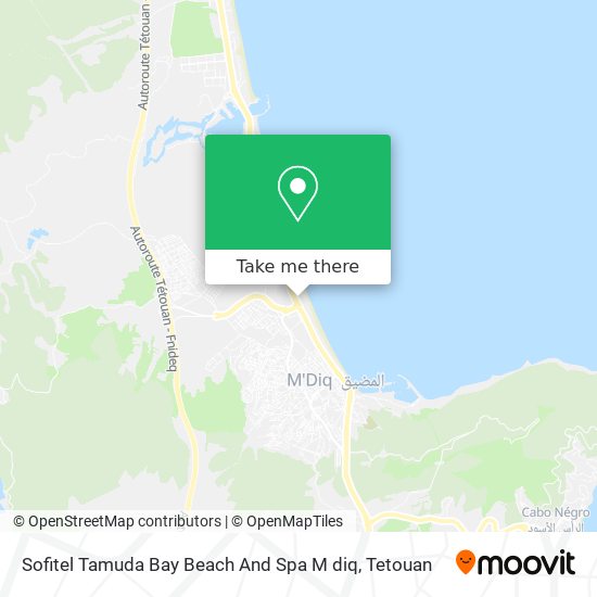Sofitel Tamuda Bay Beach And Spa M diq map