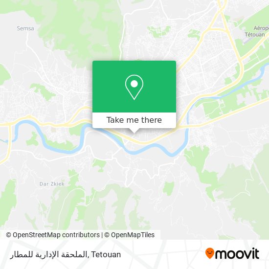 الملحقة الإدارية للمطار map