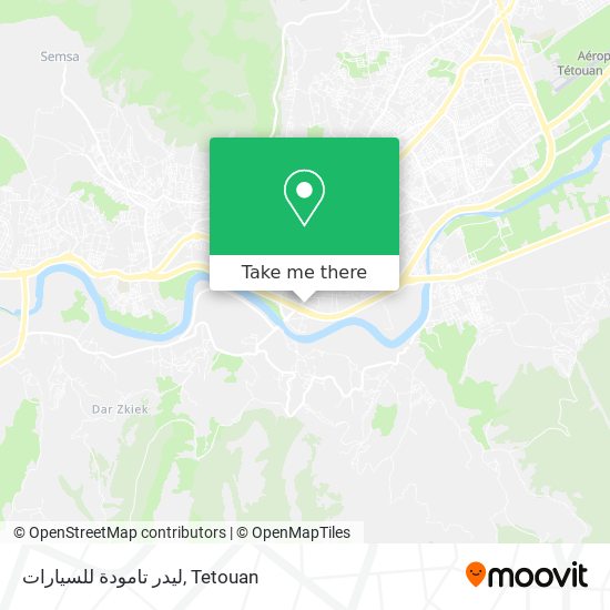 ليدر تامودة للسيارات map