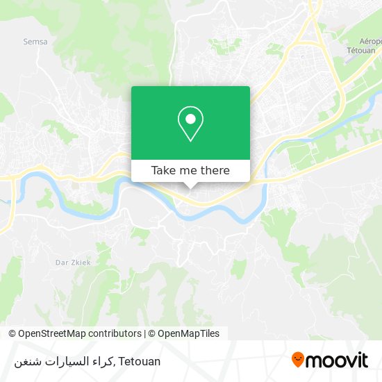 كراء السيارات شنغن map