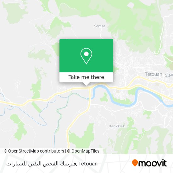 فيزيتيك الفحص التقني للسيارات map