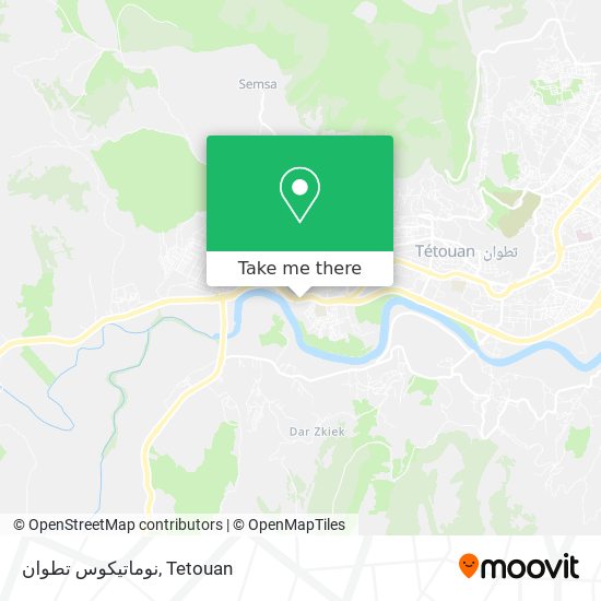 نوماتيكوس تطوان map