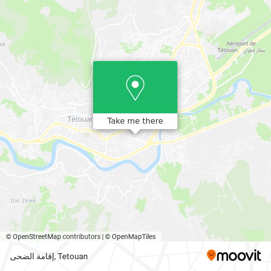إقامة الضحى map
