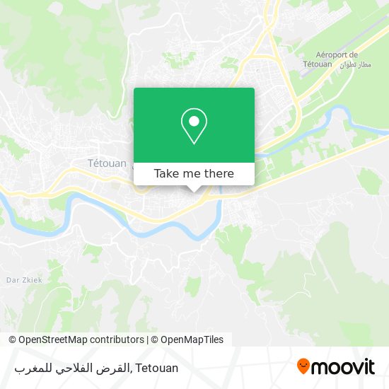 القرض الفلاحي للمغرب map