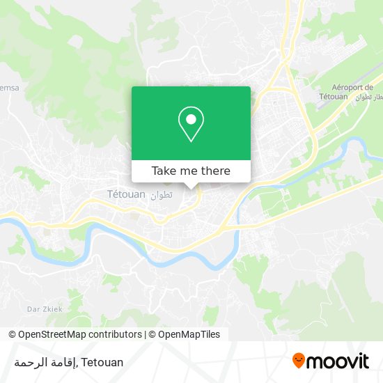 إقامة الرحمة map